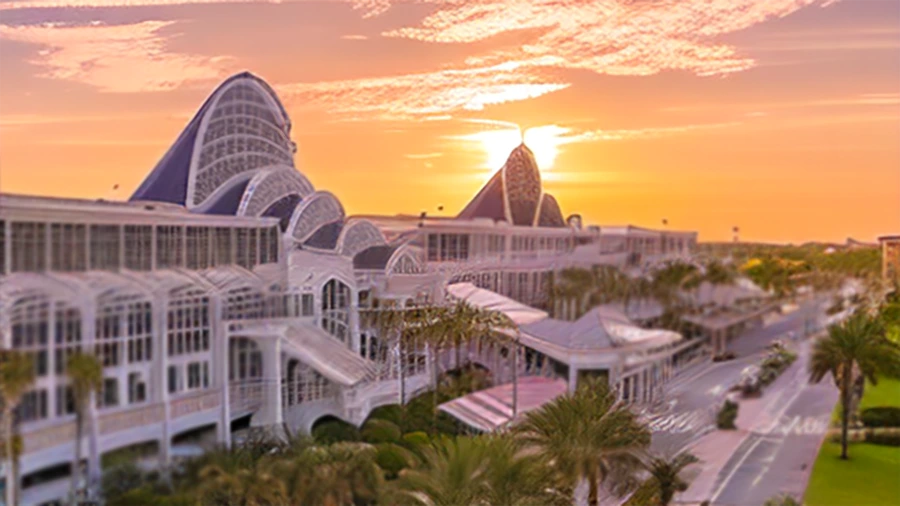 Orange County, FL Convention Center at sunset | Air Conditioning Repair | Orange County, FL | Sunshine Heating & Air Conditioning